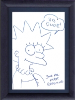 Matt, Groening - Lisa Simpsons  Comic Art